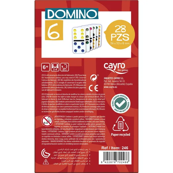 Domino Cayro Colours