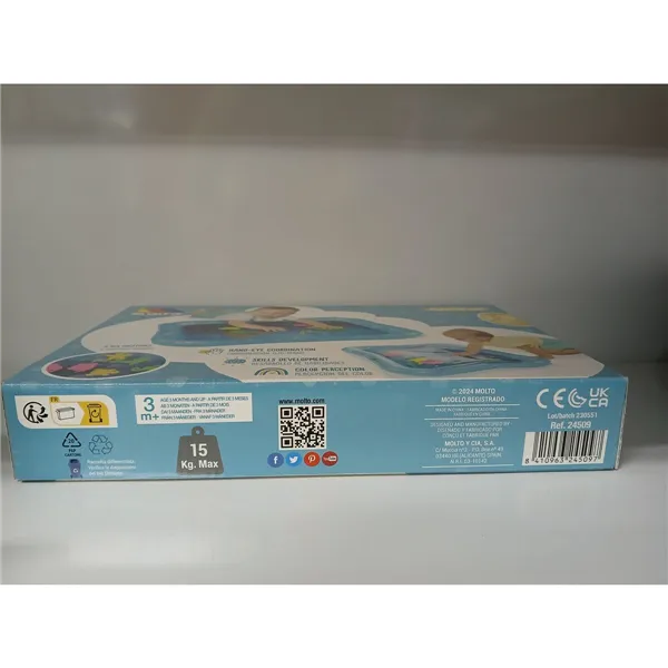 Inflatable Water Play Mat for Babies Moltó Playsense 80 x 28 x 82 cm