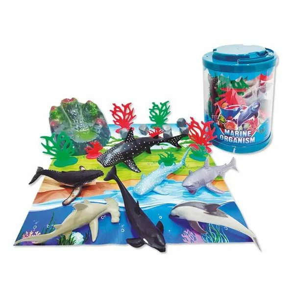 Playset 22 x 17 cm animals