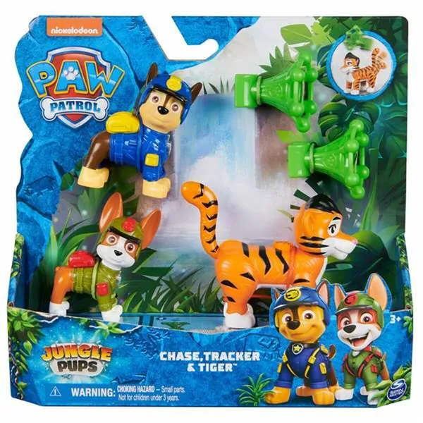 Playset The Paw Patrol Jungle 19,05 x 20,23 x 5,71 cm 4 Units