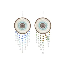 Kabantis dekoras Home ESPRIT Spalvotas Boho (2 vnt.)