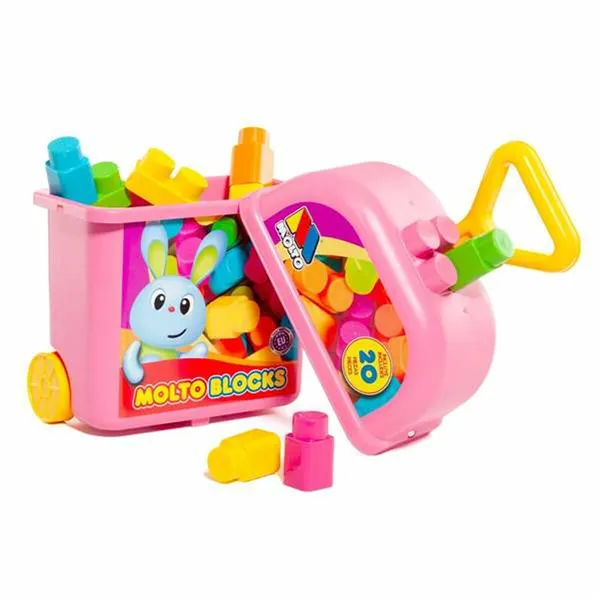 Pull-along toy Moltó 20 Pieces