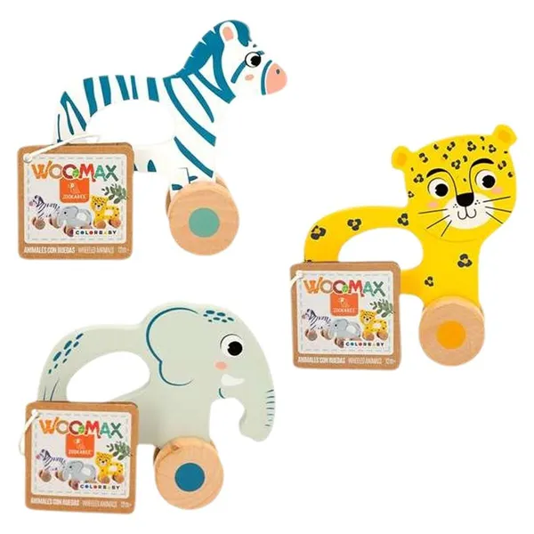 Pull-along toy Colorbaby 13 x 5 x 12,5 cm