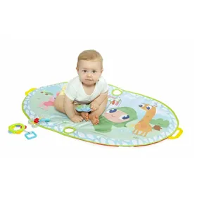 Komplekts ar 4 krūzēm Home ESPRIT Zils Keramika 340 ml 13 x 9,5 x 9,2 cm Mandala