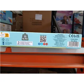 Дисплей-стенд Home ESPRIT Стеклянный Тик 80 x 45 x 190 cm