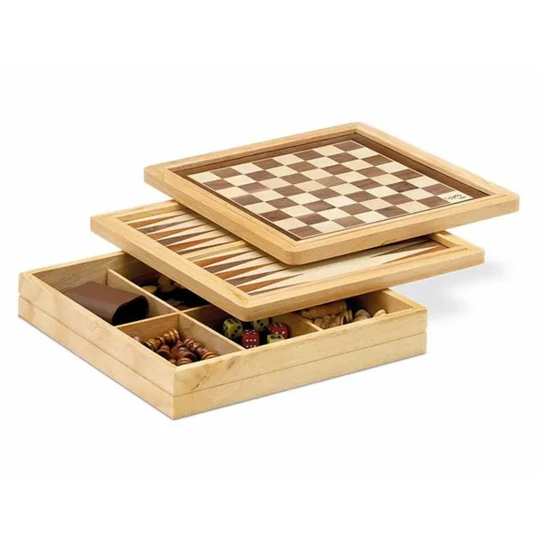 Set of 3 Board Games Cayro