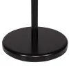 Toilet paper holder,Springos TS0002 metal stand, black