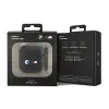 BMW Carbon Double Metal Logo - Case for AirPods 1/2 gen (Black)