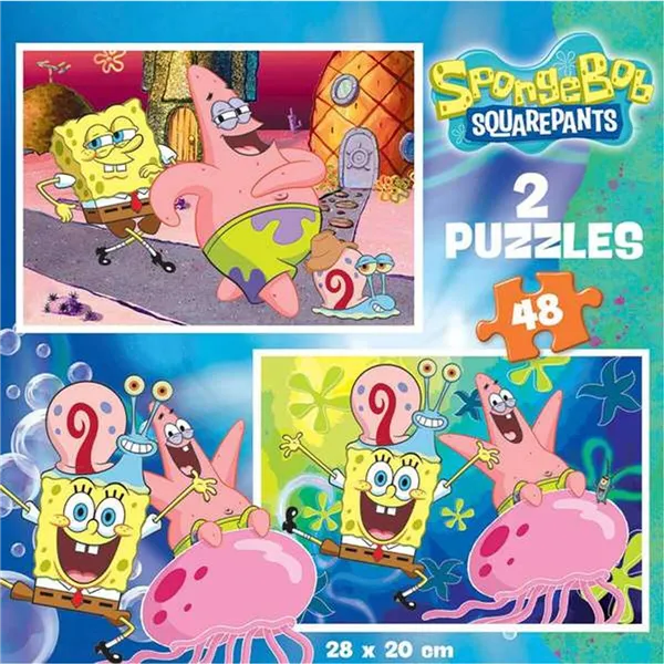 Puzzle Spongebob 48 Pieces
