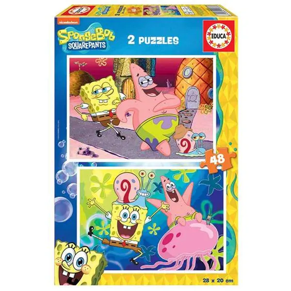 Puzzle Spongebob 48 Pieces