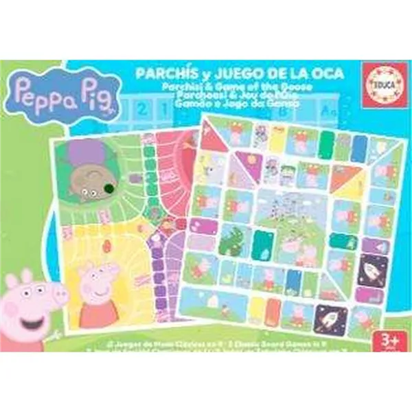 Parchís and Oca Board Peppa Pig