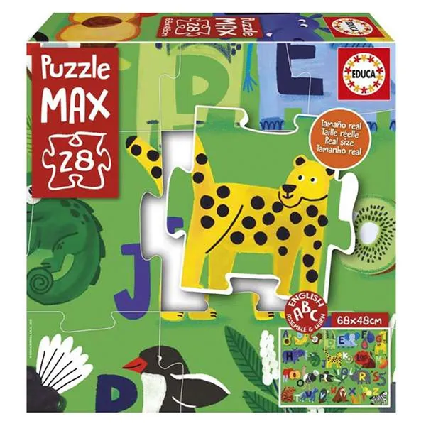 Puzzle Educa Alphabet Nature 28 Pieces