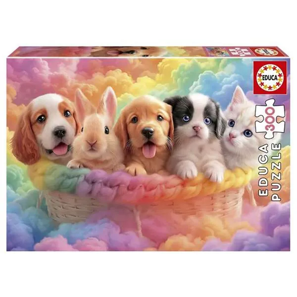 Puzzle Educa animals 300 Pieces