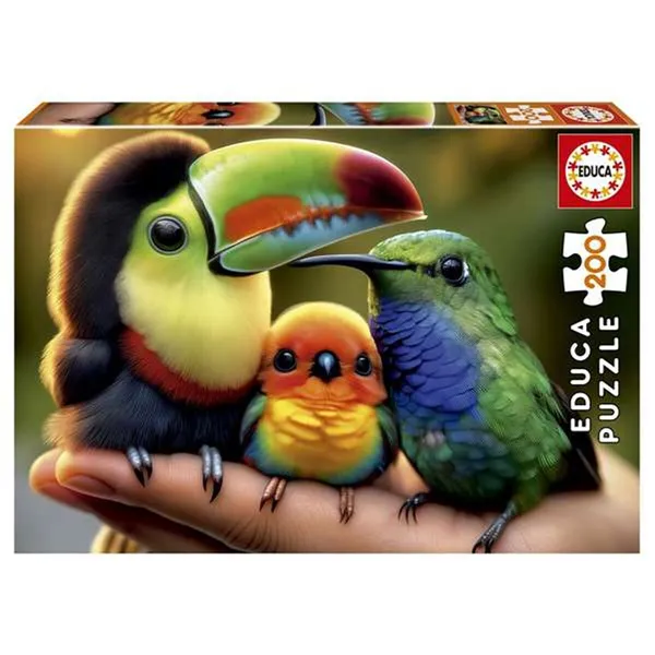 Puzzle Educa Birds 200 Pieces