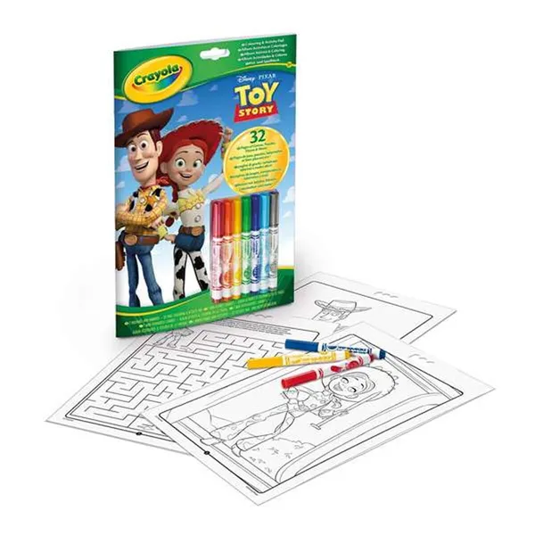 Paint and Colour Game Crayola Toy Story