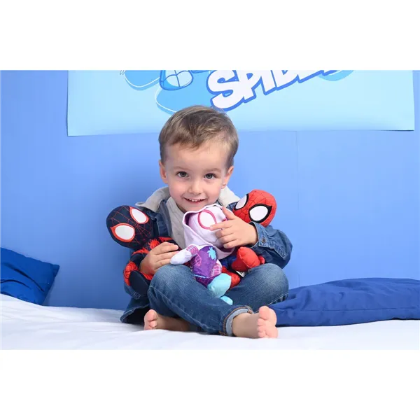 Fluffy toy Spidey