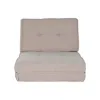 Sofabed Home ESPRIT Beige Scandi 70 X 76 X 60 CM