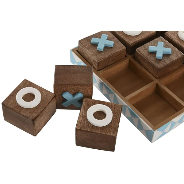 Three-in-a-Row Game Home ESPRIT 20 x 20 x 5 cm