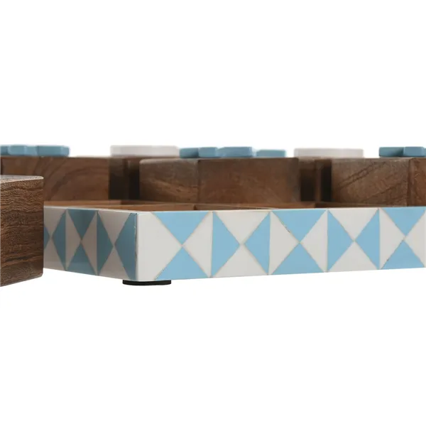 Three-in-a-Row Game Home ESPRIT 20 x 20 x 5 cm