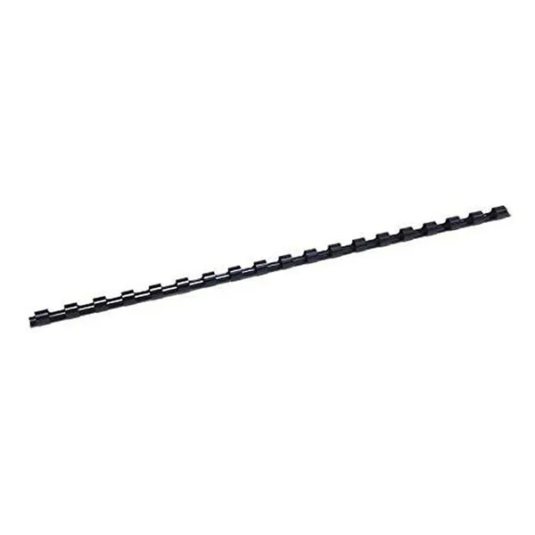 Binding Spirals Fellowes Black Plastic 8 mm (Refurbished A+)