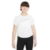 Child's Short Sleeve T-Shirt Nike DD7639-100 White