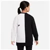 Hoodless Sweatshirt for Girls Nike Sportswear  Black