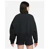 Hoodless Sweatshirt for Girls Nike Sportswear Trend  Black