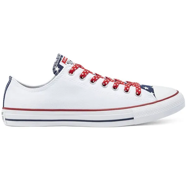 Sports Shoes for Kids Converse Stars Stripes Chuck Taylor White