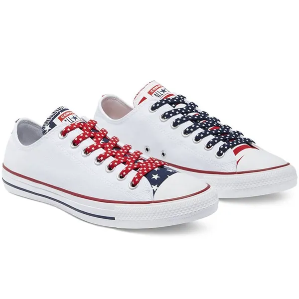 Sports Shoes for Kids Converse Stars Stripes Chuck Taylor White