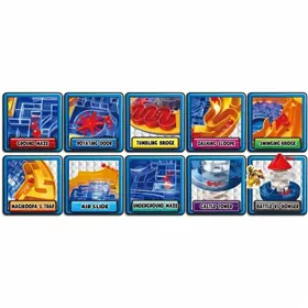 Декоративная фигура Home ESPRIT Синий Красный Тёмно Синий 28 x 13,5 x 17,5 cm (3 штук)