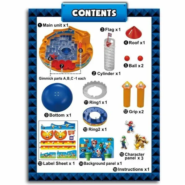 Board game EPOCH D'ENFANCE Super Mario Casteland