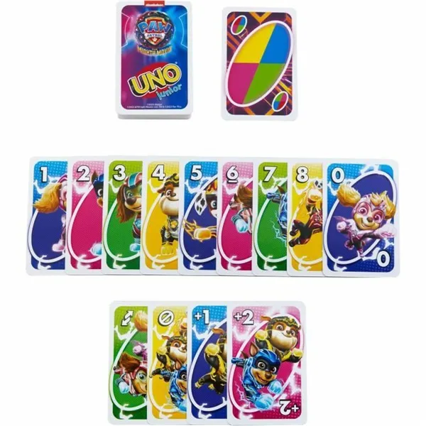 Board game Mattel Uno Junior Paw Patrol 10 x 2 x 15 cm