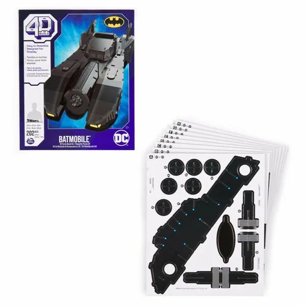 3D Puzzle Batmobile 202 Pieces