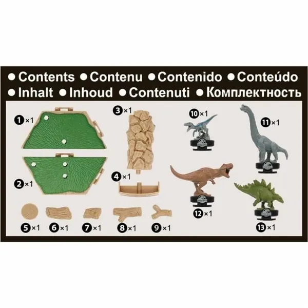 Board game EPOCH D'ENFANCE Jurassic World Island Quake 15 x 6 x 23 cm