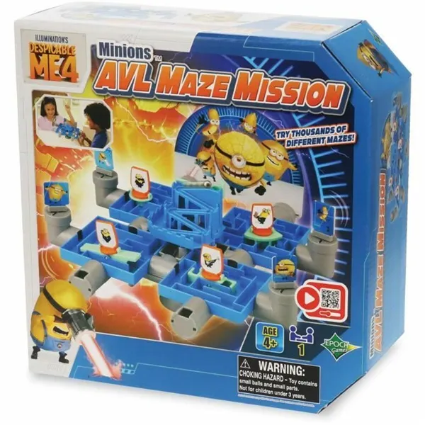 Board game EPOCH D'ENFANCE Minions AVL Maze Mission 26 x 10 x 26 cm
