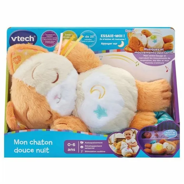 Musical Toy Vtech Baby My Kitten Sweet Night 36 x 25 x 14 cm