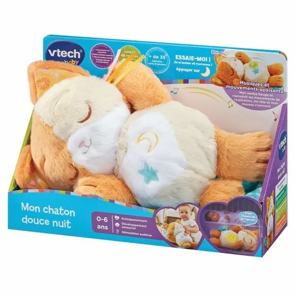 Musical Toy Vtech Baby My Kitten Sweet Night 36 x 25 x 14 cm