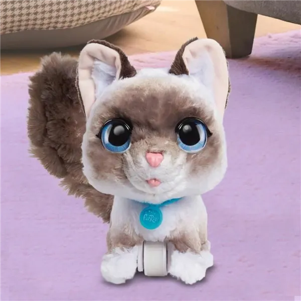 Fluffy toy Furreal Friends Kitten Grand Walker Multicolour (2 Pieces)