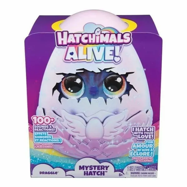 Playset Spin Master Draggle Hatchimals Alive Secret Hatch
