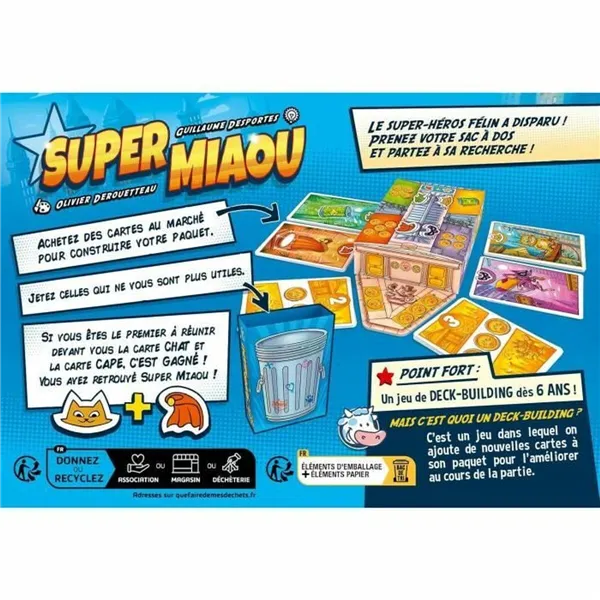 Board game Asmodee Super Meow 14 x 4 x 10 cm
