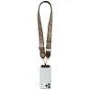 Guess Universal Crossbody Strap 4G Tether Patch Strass Metal Logo - Universal Phone Strap / Lanyard (Brown)