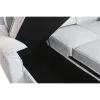 Sofabed Home ESPRIT Light grey Modern 220 x 153 x 88 cm