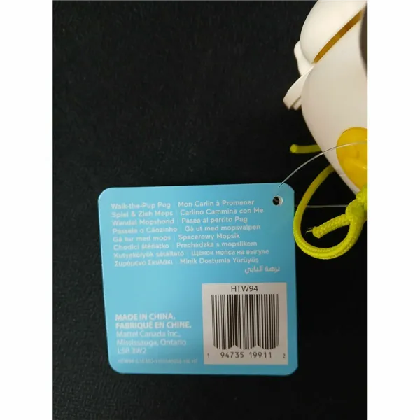 Interactive Dog Fisher-Price My Pug to Walk HTW94 Dog