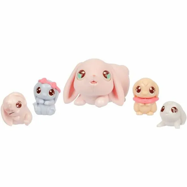 Fluffy toy Little Live Pets Mama Surprise Rabbits Pink Rose Plush Rabbit