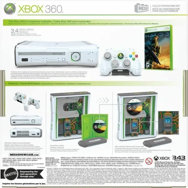 Construction set MEGA BRANDS Xbox 360 1342 Pieces