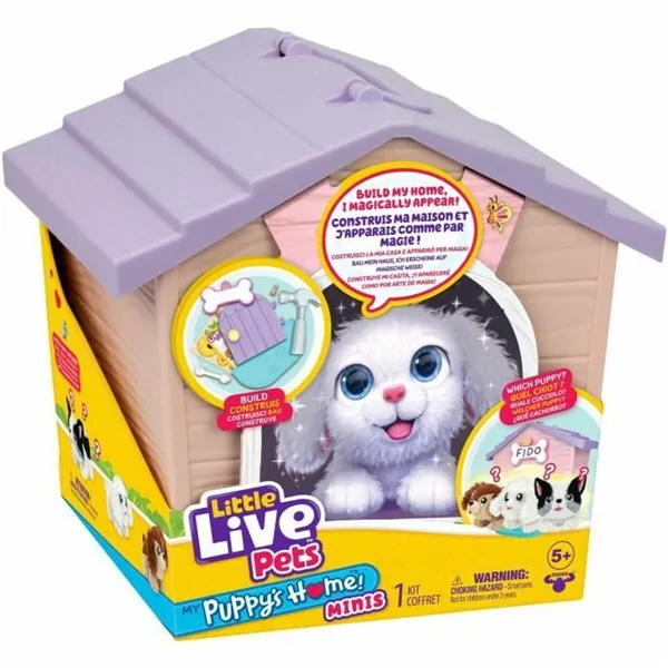 Fluffy toy Little Live Pets Surprise Niche Pink Plush Frog Dog
