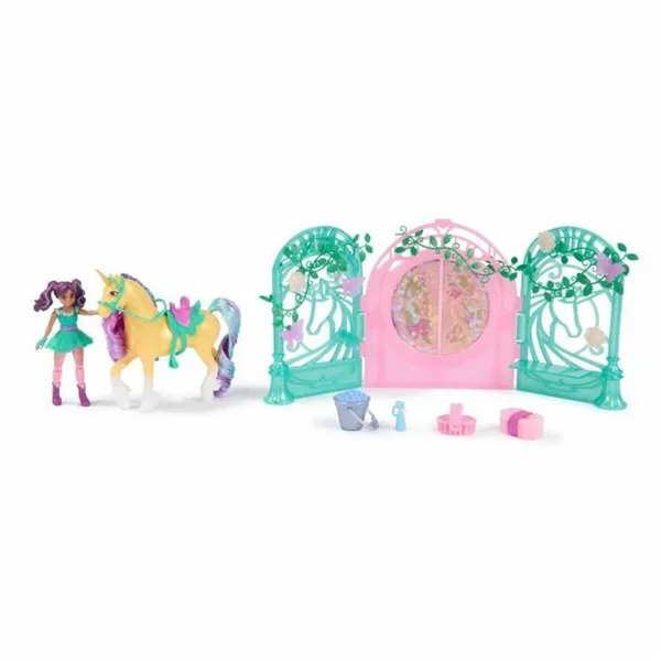 Fluffy toy Spin Master Mini Muñeca Ava y Leaf Color Reveal Unicorn Academy Multicolour Plastic Unicorn