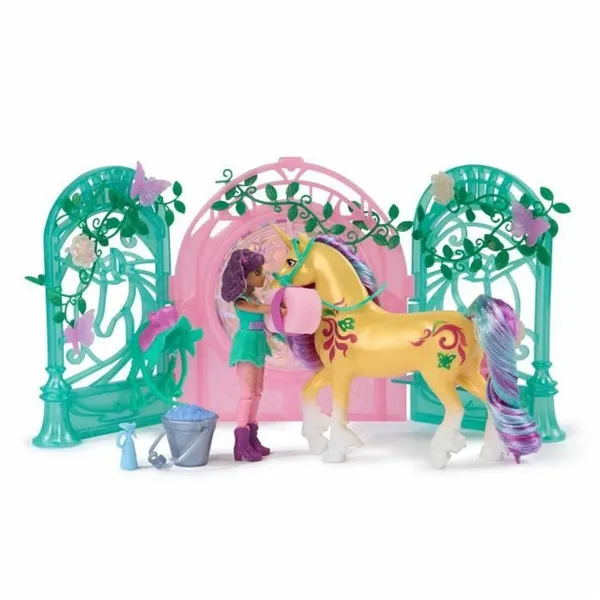 Fluffy toy Spin Master Mini Muñeca Ava y Leaf Color Reveal Unicorn Academy Multicolour Plastic Unicorn