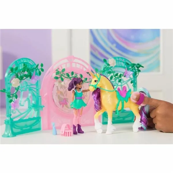 Fluffy toy Spin Master Mini Muñeca Ava y Leaf Color Reveal Unicorn Academy Multicolour Plastic Unicorn