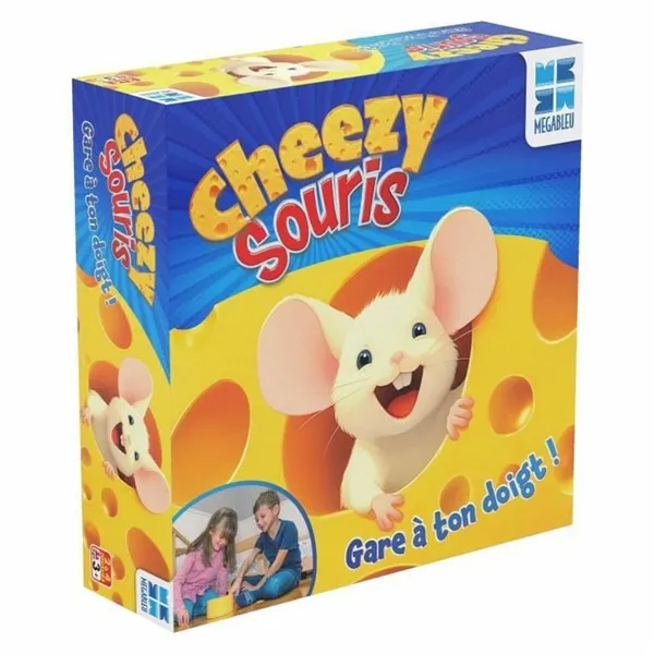 Board game Megableu CHEEZY MOUSE 26 x 8 x 26 cm 27 x 8 x 27 cm